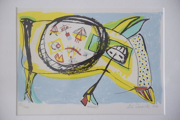 Maskot, Color Lithograph by Lis Zwick, 1996-ZAA-957528