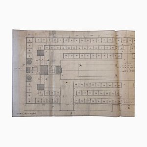 Mason Lodge Schwindgasse Working Drawings by AnotherView, Vienna, 1930s, Set of 5-BAF-763415