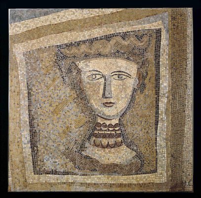 Massimo Campigli, Woman, Mosaic on Cement Panel, 1940s-ZCI-1775936