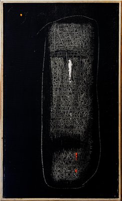 Massimo D'Orta, Vecchio Calzino, Mixed Media on Canvas-VHF-947524