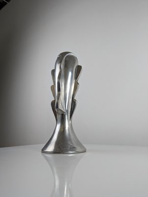 Massimo Iose Ghini, Abstract Head Sculpture, 1980s, Aluminum-JJT-1329099