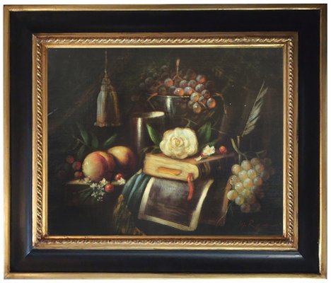 Massimo Reggiani, Italian Still Life, 2005, Oil on Canvas, Framed-YUW-1297500