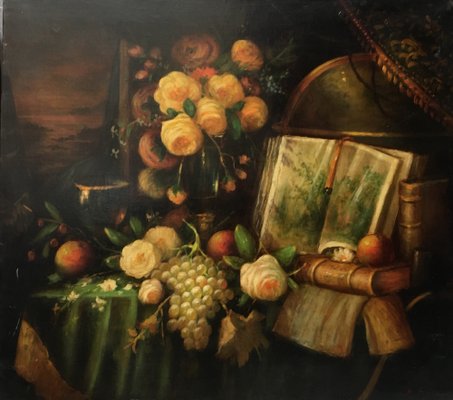 Massimo Reggiani, Italian Still Life, 2005, Oil on Canvas, Framed-YUW-1297503