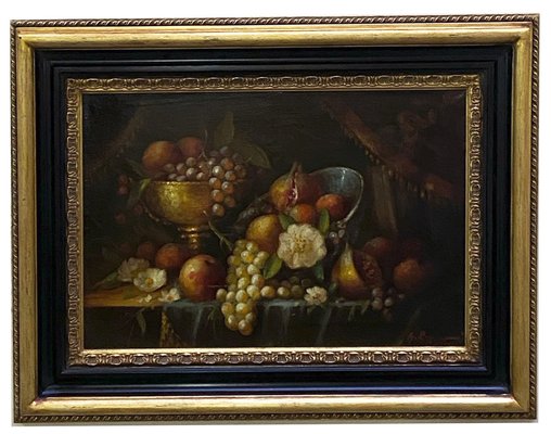 Massimo Reggiani, Italian Still Life, 2007, Oil on Canvas, Framed-YUW-1297492