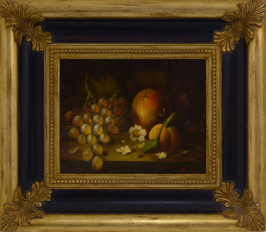 Massimo Reggiani, Still-Life, Oil on Canvas, Framed