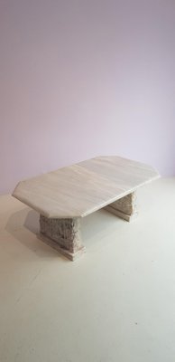 Massive Brutalist Marble Coffee Table-GNW-1138386