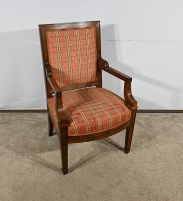 Massive Mahogany Chair, 1800s-RVK-1805121