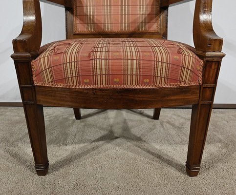 Massive Mahogany Chair, 1800s-RVK-1805121