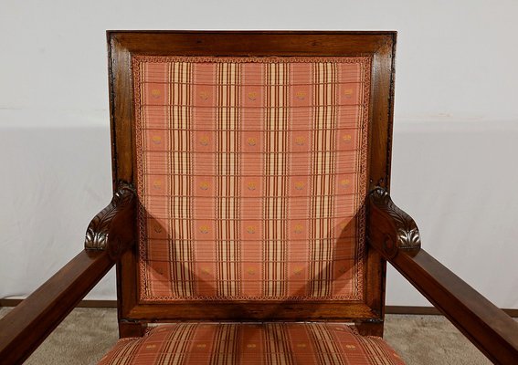 Massive Mahogany Chair, 1800s-RVK-1805121