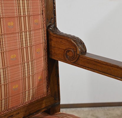 Massive Mahogany Chair, 1800s-RVK-1805121