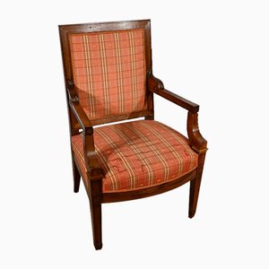 Massive Mahogany Chair, 1800s-RVK-1805121