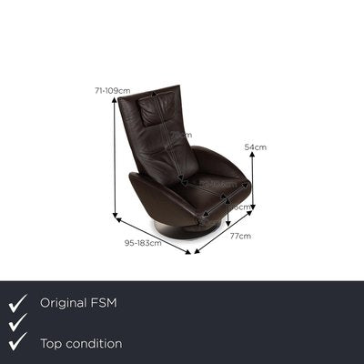 Mate Leather Armchair from FSM-RQW-2016683