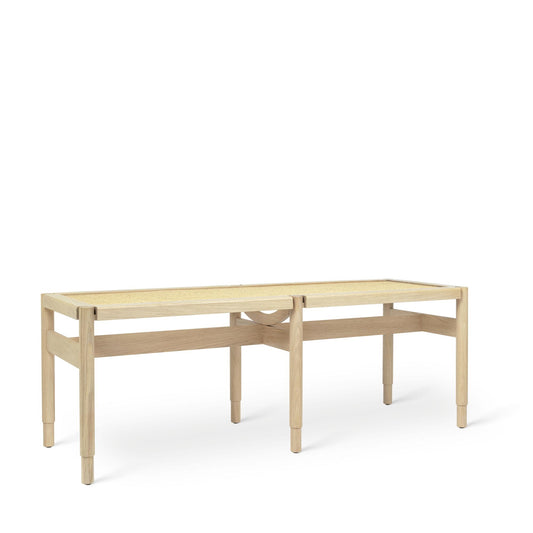 Winston Bench by Mater #Matt Lacquered Oak