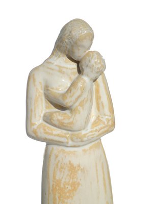 Maternity Statue by Angelo Biancini for Ceramiche Morelli, Italy, 1930-KGD-2023767