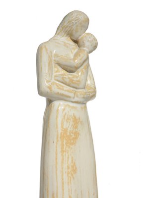 Maternity Statue by Angelo Biancini for Ceramiche Morelli, Italy, 1930-KGD-2023767