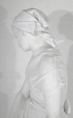 Mathurin Moreau, Large Figurative Sculpture, Late 19th Century, Biscuit Porcelain-RVK-1395754