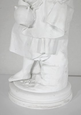 Mathurin Moreau, Large Figurative Sculpture, Late 19th Century, Biscuit Porcelain-RVK-1395754