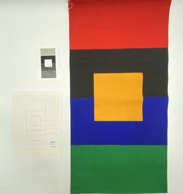 Matt Mullican, Westfälische Kunstverein Flag Artwork, 1992, Fabric-CZ-1821097