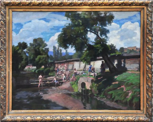 Mátyás Vitéz, Summer, 1920s, Oil on Canvas-QOR-2017237