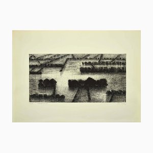 Maurice Chot Plassot - Flood II - Etching - 1970s-ZCI-850650