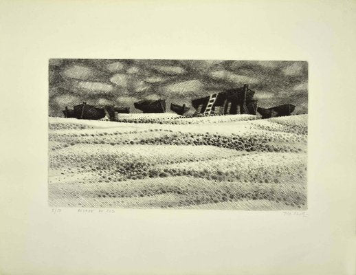 Maurice Chot Plassot, South Shore, Etching, 1929-ZCI-871621