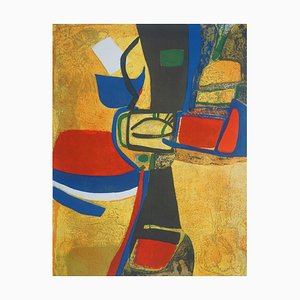 Maurice Esteve, Joy, 1965, Original Lithograph-KHH-1274784