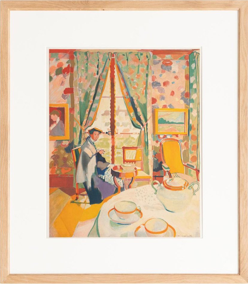 Maurice Marinot, Interior, 1972, Limited Edition Lithograph