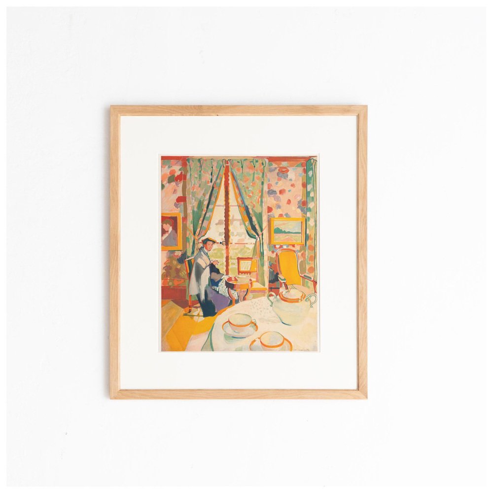 Maurice Marinot, Interior, 1972, Limited Edition Lithograph