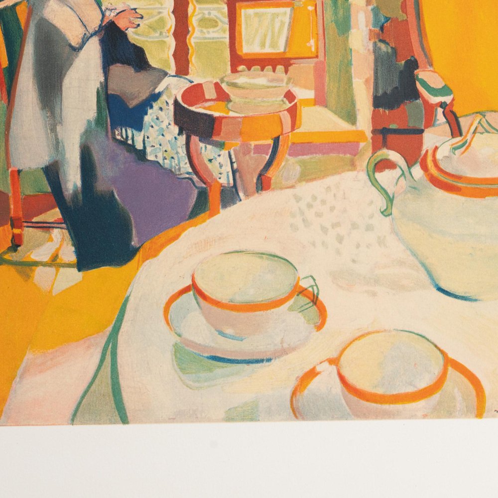 Maurice Marinot, Interior, 1972, Limited Edition Lithograph