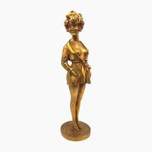 Maurice Milliere, La Parisienne, Bronze-TCS-1145099