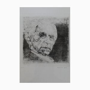 Maurizio Bini, Maurizio Bini, Etching on Paper, 1960s, Etching, Framed-ZAA-1736115