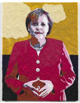 Maurizio Savini, Merkel, Mixed Media, 2014-ZCI-963516