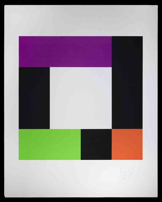 Max Bill, Abstract Composition, Screen Print, 1970s