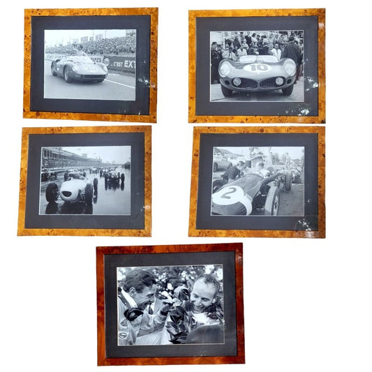 Max Le Grand, Formula 1 Winning Ferrari, 1950, Photographs, Framed, Set of 5