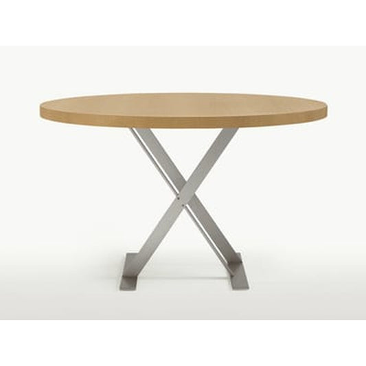MAX - Round Steel and Wood Table