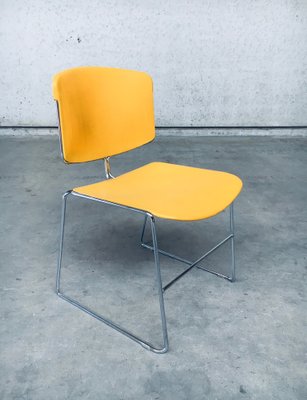 Max Stacker Conference & Office Chairs by Steelcase Strafor, 1980s, Set of 8-RQV-1292185