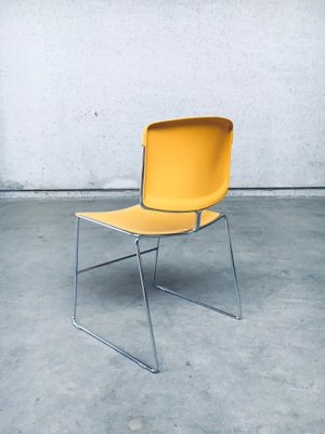 Max Stacker Conference & Office Chairs by Steelcase Strafor, 1980s, Set of 8-RQV-1292185