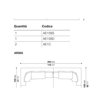 ARBITER AR003 composition diagram
