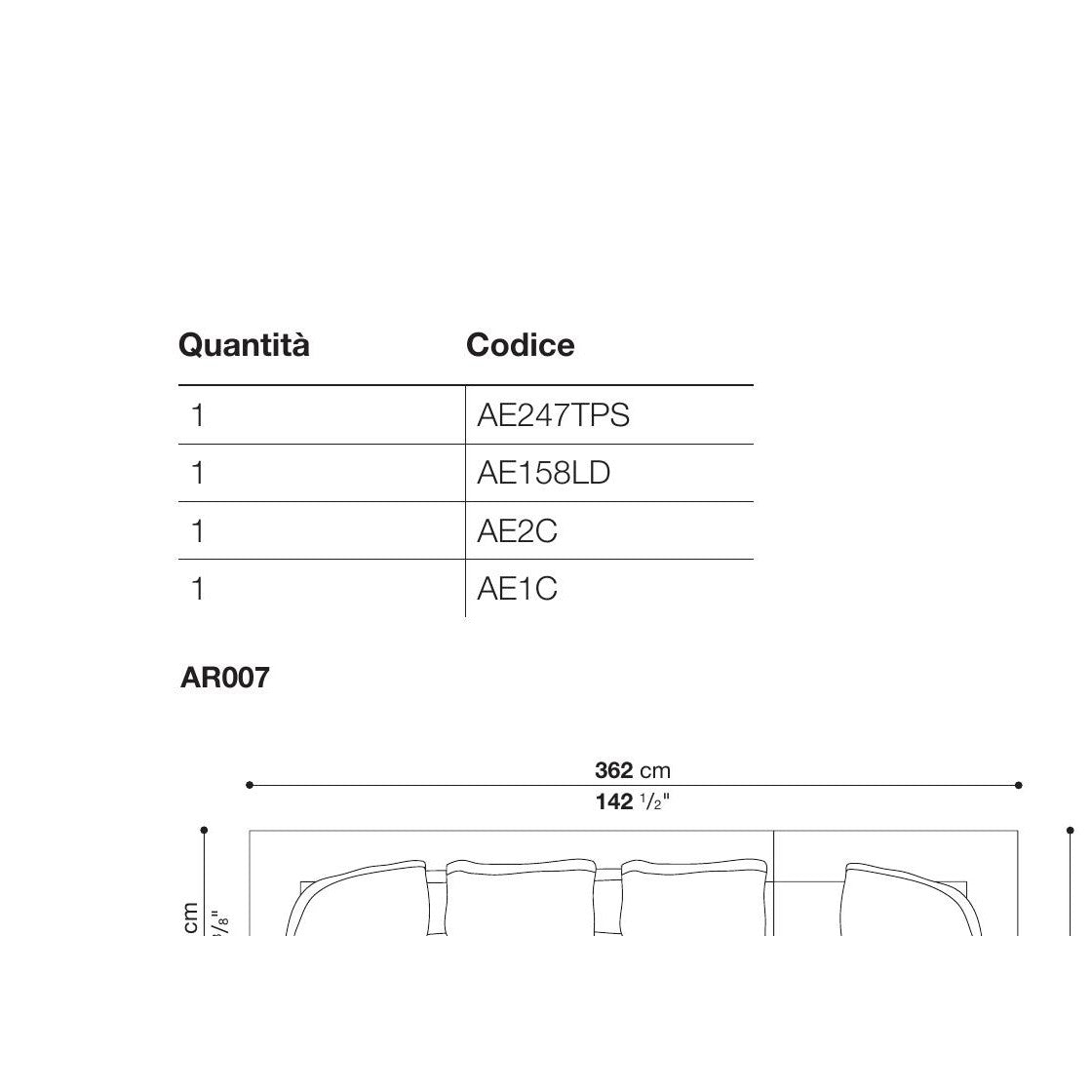 ARBITER AR007 composition diagram