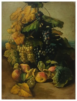 Maximilian Ciccone, Italian Still Life, Oil on Canvas, Framed-YUW-1298508