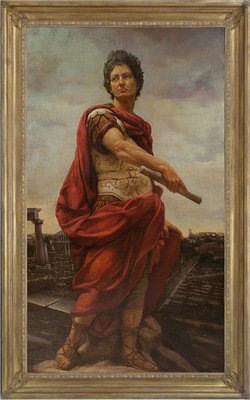 Maxmilian Ciccone, Cesare, Italy, Late 2000s, Oil on Canvas, Framed-VHF-1320405