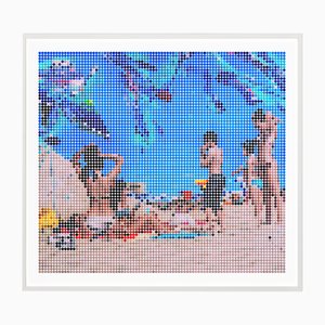 Maxwell Stevens, Beach Scene (Siblings), 2022, Giclée Print-CHG-2037232