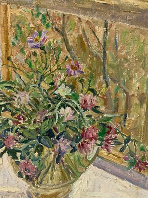 Maya Kopitzeva, Flowers on the Window, 1995-QUE-944003