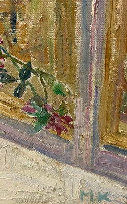 Maya Kopitzeva, Flowers on the Window, 1995-QUE-944003