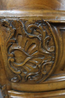 Mazarine Chest of Drawers in Walnut, 18th-Century-WSV-1373177