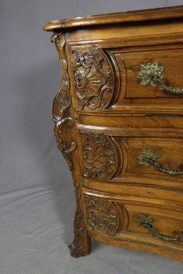 Mazarine Chest of Drawers in Walnut, 18th-Century-WSV-1373177