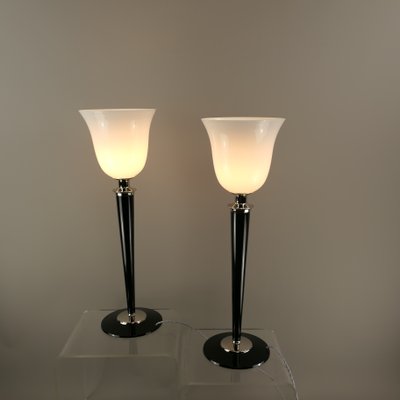 Mazda Table Lamps from Mazda, France, 1950s, Set of 2-KDB-1773653