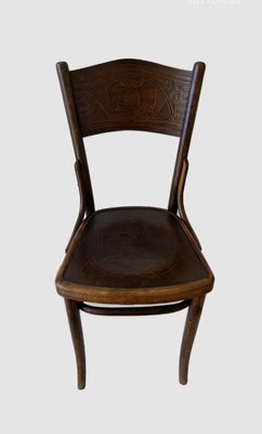 Mazowia Chair with Art Noveau Motif by Michael Thonet for Thonet-YBH-2027853