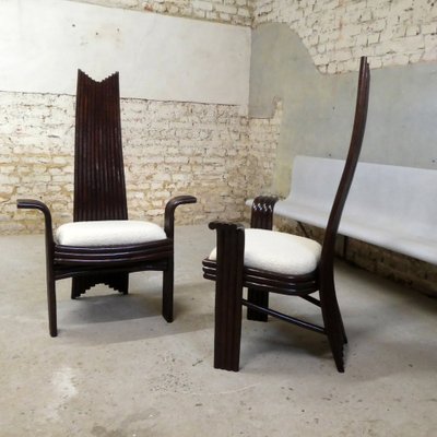 Mc Guire Armchairs in Bamboo, 1970, Set of 2-QAV-1761529