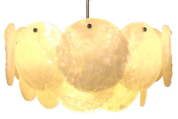 Medebach Hanging Lamp in Frosted Ice Glass-FYZ-1383840